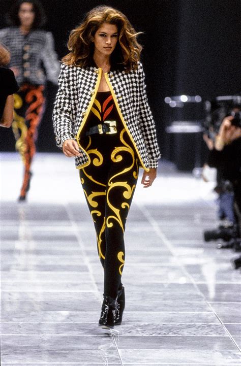 versace 90s old school|Versace 90s fashion.